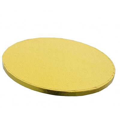 GOLD CAKE BOARD ROUND 10" (PCS)